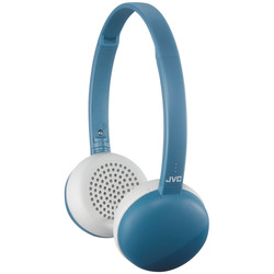 JVC - Cuffie HAS20BTAE Wireless/Bluetooth Comando a Tre Tasti Blu