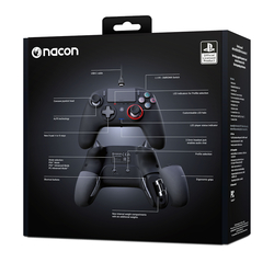 NACON - Controller PS4 Revolution Pro 3 Asimmetrico con Cavo Nero PS4OFPADRPC3GERIT