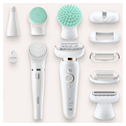 BRAUN - Silk-épil 9 Flex Beauty Set con 8 accessori Wet&Dry SES9300
