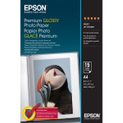 EPSON - Carta fotografica Premium Glossy Photo Paper A4 - 15 Fogli