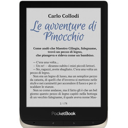 POCKETBOOK - Ebook WIFI 6'' 16GB PB633NVVO Silver