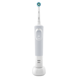 ORAL-B - Spazzolino Elettrico Oral-B Vitality 100 CrossAction Bianco