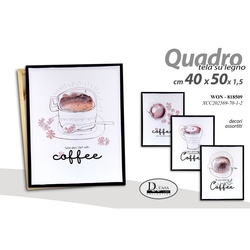 PASSIONE CASA - QUADRO 40X50CM COFFEE 818509