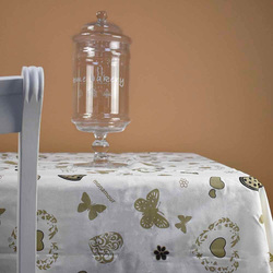 PASSIONE CASA - TOVAGLIA 145X180 CM MONAMOUR TABLE BIANCO 690433BI
