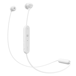 SONY - Cuffie Intrauricolari Wireless/Bluetooth WI-C300 Bianco