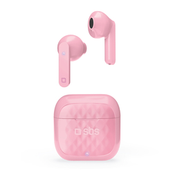 SBS - Auricolari semi in-ear Senza TEEARAIRFREETWSBT Wireless Rosa