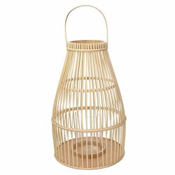 ANDREA FONTEBASSO - Lanterna 26 x h40cm in Rattan naturale Beige M98LT598491
