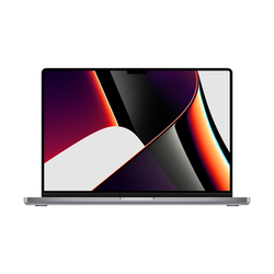 APPLE - MacBook Pro 16" chip M1 Pro 10-core CPU 16-core GPU 512GB SSD Grigio Siderale MK183TA
