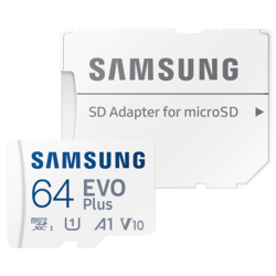 SAMSUNG - Memory Card 64GB Micro SD EVO Plus MB-MC64KA/EU