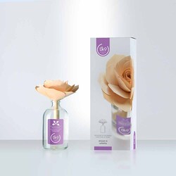 GEA PRO - Diffusore Ambiente 100 ml con fiore in Legno fragranza Spighe di Lavanda Linea Liko GeaPRO 81055