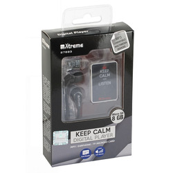 XTREME - LETTORE MP3+MICRO-SD 8GB KEEP CALM