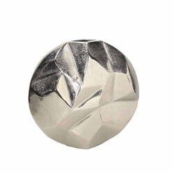 ANDREA FONTEBASSO - Vaso h28cm Argento in Alluminio Linea Ceramik Mida CK4VB812327