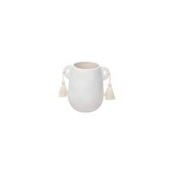 ANDREA FONTEBASSO - Vaso Anfora h14cm in Dolomite con Nappa e Manico Linea Pottery CK1VB502314