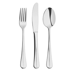 ABERT SPA - Servizio posate 24 pezzi in acciaio Inox per 6 persone Linea Reveil Abert L3021L240F