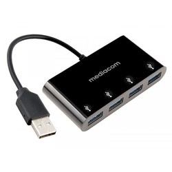 MEDIACOM - HUB USB 4PORTE USB2.0